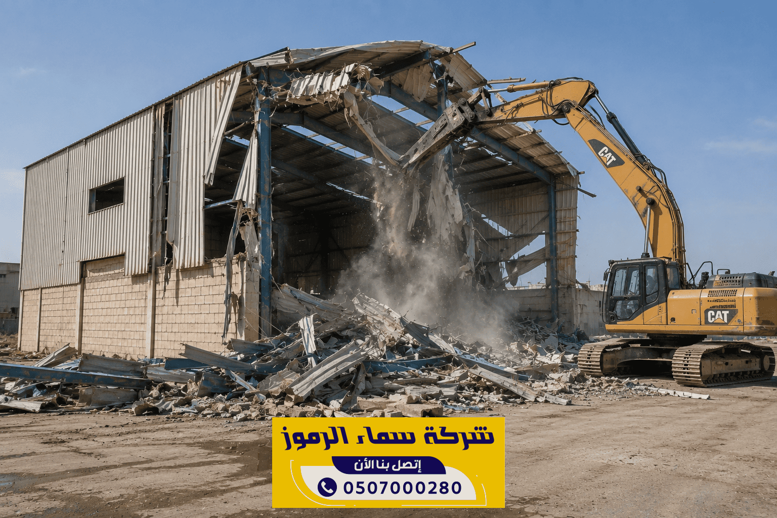 هدم هناجر حي السلي بالرياض للمشاريع الصناعية | 0507550401